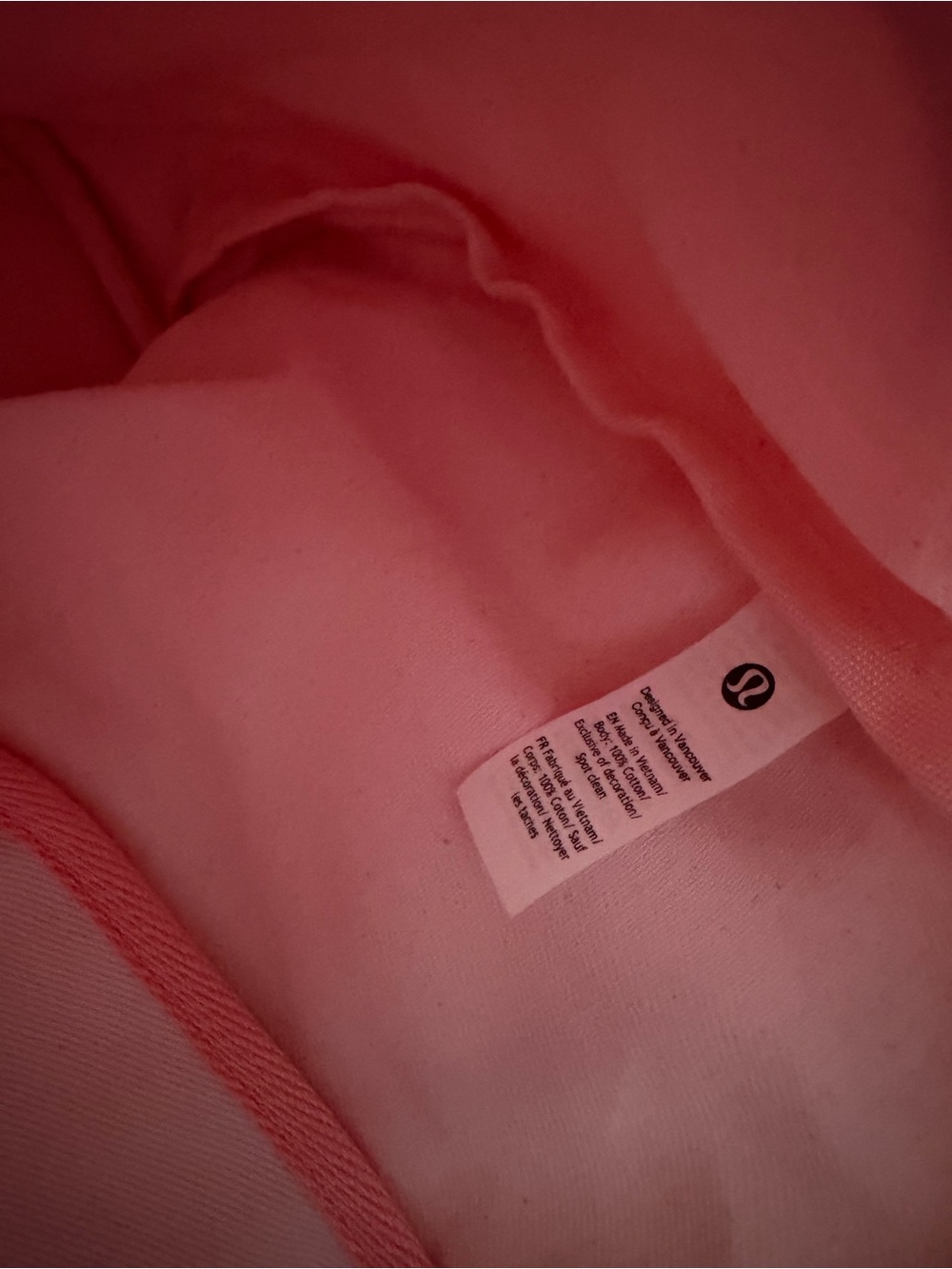 Lululemon Daily Multi-Pocket Canvas Tote Collegiate Pink Pearl Blush Blend NWT - Picture 7 of 9